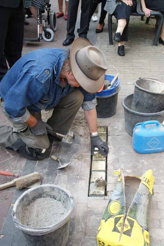 What are Stolpersteine 