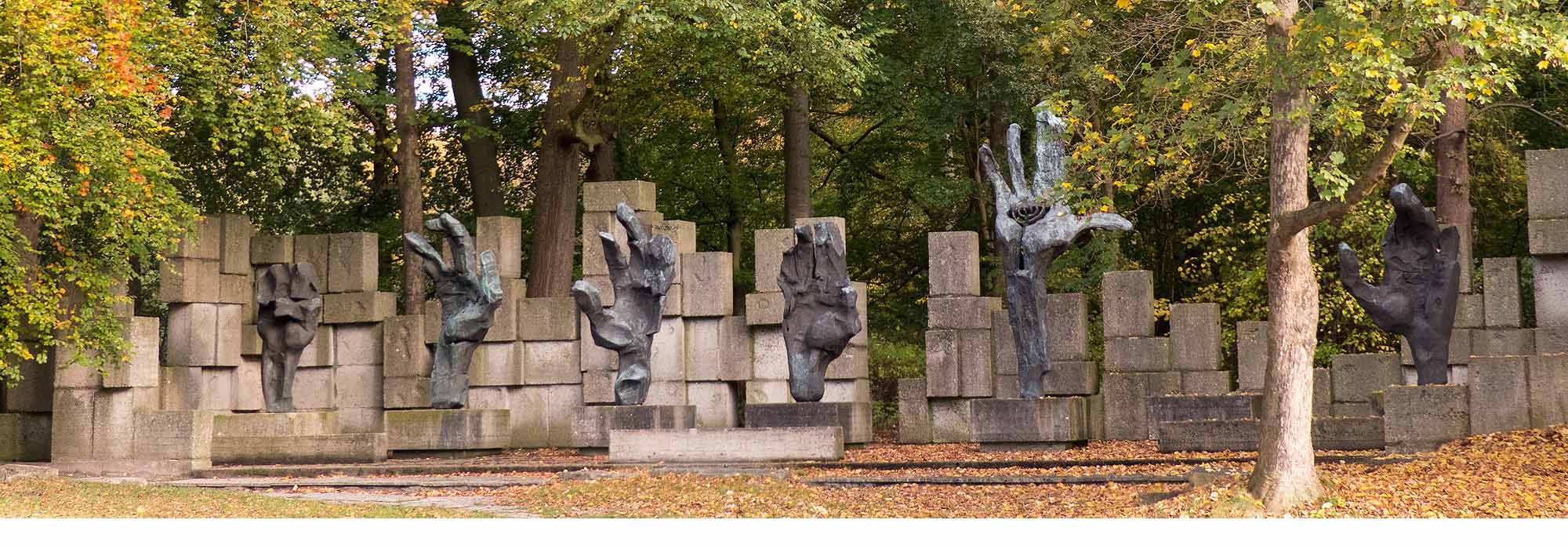 Joods Monument ter nagedachtenis aan de ongeveer drieduizend Joodse Groningers omgekomen in de jaren '40-'45